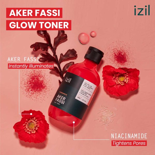 Aker Fassi Glow Toner - Reveals Radiance & Tightens Pores - Image 4