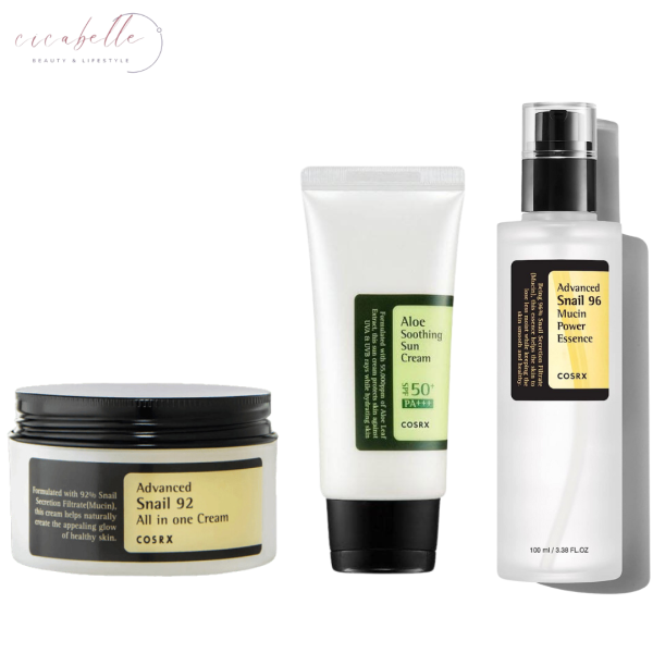 COSRX Ultimate Skincare Trio: Snail Mucin Essence