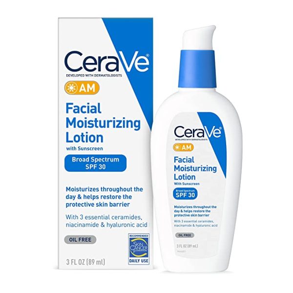 CeraVe AM Facial Moisturizing Lotion with SPF 30