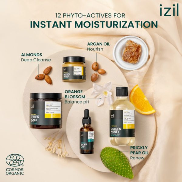 Golden Honey Moisturizing Set - Moisturize, Improve Skin Elasticity & Restore Skin Vitality - Image 6