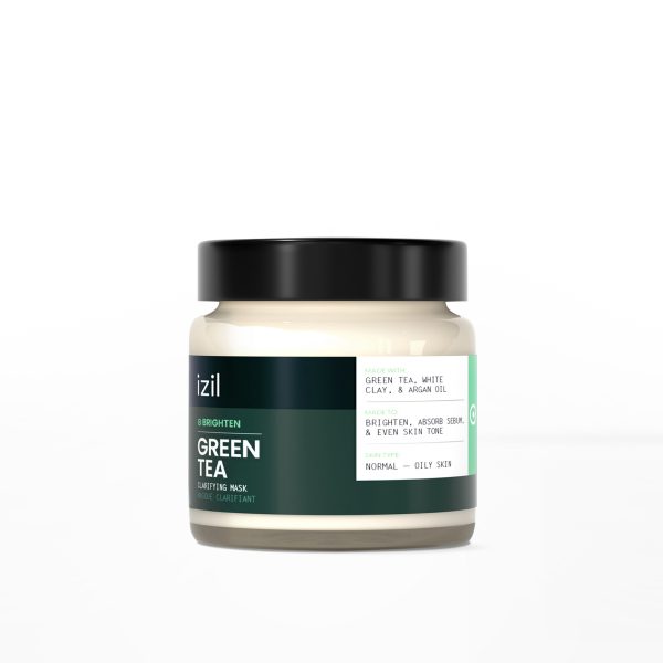 Green Tea Clarifying Mask - Brightens & Absorbs Sebum - Image 2