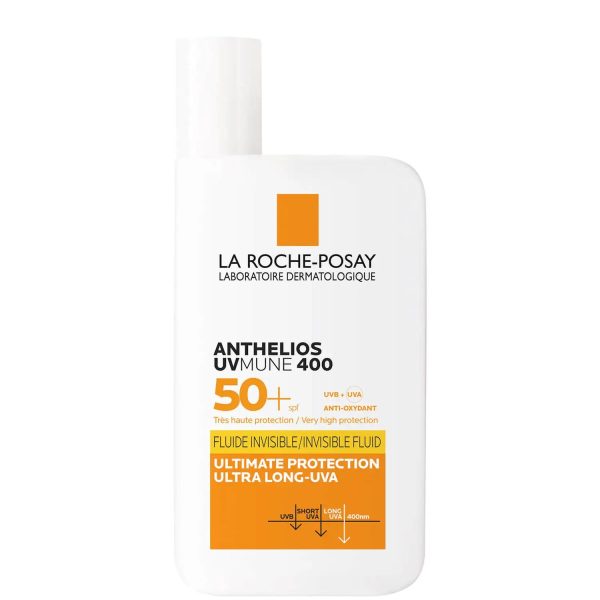 La Roche-Posay Anthelios UVMune 400 Invisible Fluid SPF50+ Sun Cream 5