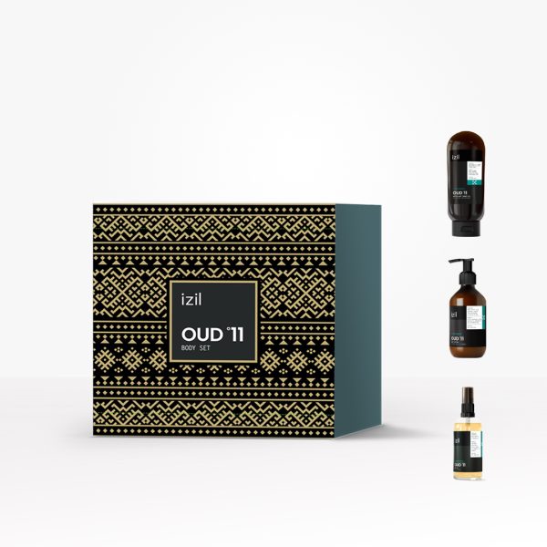 Oud 11 Body Set - Cleanse , moisturise & restore glow - Image 2