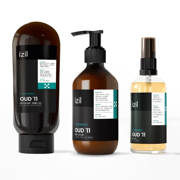 Oud 11 Body Set - Cleanse , moisturise & restore glow - Image 3