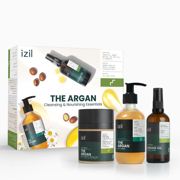 The Argan Cleansing & Nourishing Essentials