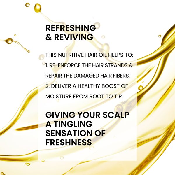 Dry Repair Nutritive Hair Oil - Revitalises & Hydrates - Image 7