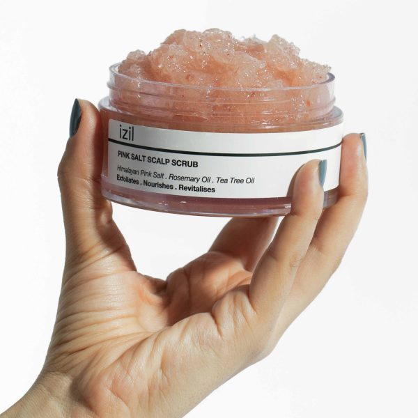 Pink Salt Scalp Scrub - Exfoliates & Revitalises - Image 4