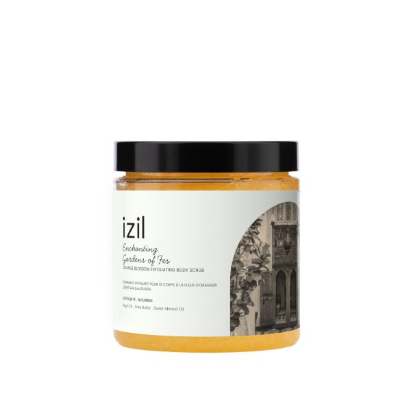 Enchanting Gardens of Fes Orange Blossom Exfoliating Body Scrub - Exfoliate & Nourish - Image 2