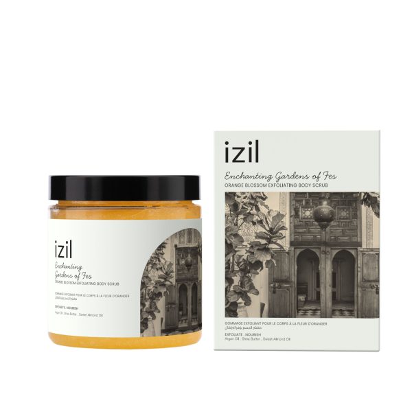 Enchanting Gardens of Fes Orange Blossom Exfoliating Body Scrub - Exfoliate & Nourish - Image 3