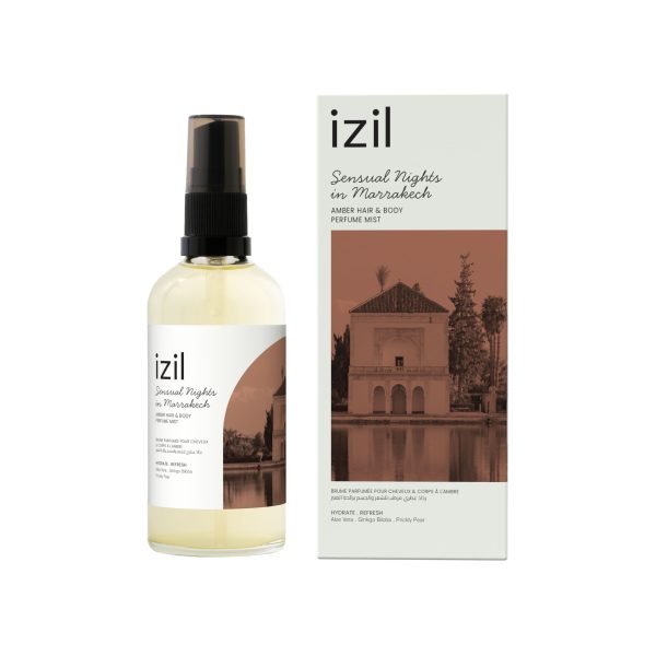 Sensual Nights in Marrakech Amber Hair & Body Perfume Mist - Protect & Nourish Skin & Hair - Image 3