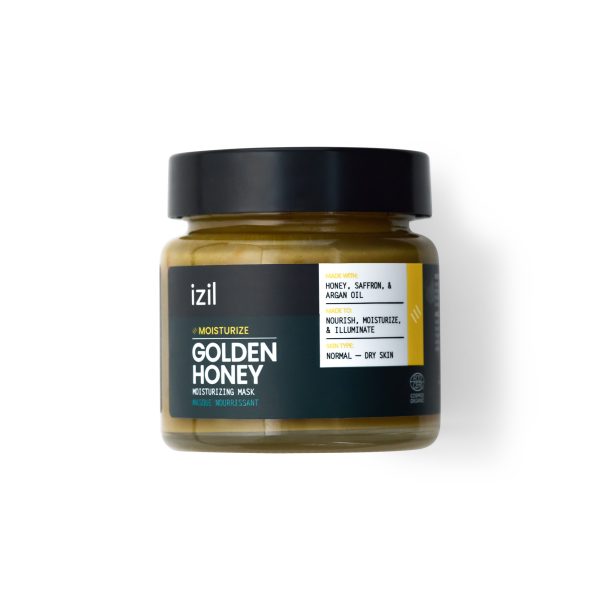 Golden Honey Moisturizing Mask - Nourish, Moisturize, & Illuminate - Image 3