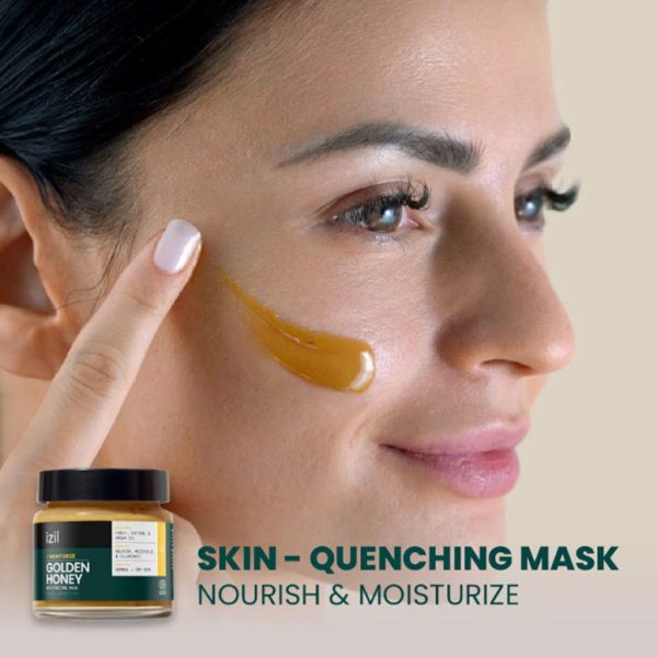 Golden Honey Moisturizing Mask - Nourish, Moisturize, & Illuminate - Image 7